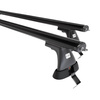 Aluminium-Dachträger für Renault Kadjar (2015-2022) - schwarz Dachträger Dachgepäckträger - ohne Montagelemente