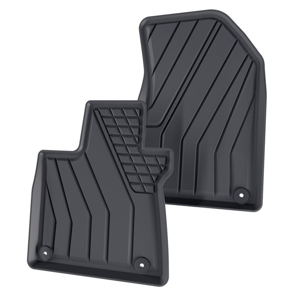 TPE Fußmatten Auto für MG HS SUV (2024-....) - schwarz Automatten Autoteppiche