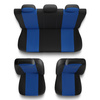 Universal Sitzbezüge Auto für Peugeot 307 I, II (2001-2012) - Autositzbezüge Schonbezüge für Autositze - X.R-BL