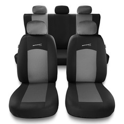 Universal Sitzbezüge Auto für Seat Altea (2004-2015) - Autositzbezüge Schonbezüge für Autositze - S-G2