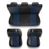 Universal Sitzbezüge Auto für Seat Ibiza II, III, IV, V (1993-....) - Autositzbezüge Schonbezüge für Autositze - XL-BL
