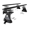 Aluminium-Dachträger für Peugeot Partner First mk I (2008-2018) - schwarz Dachträger Dachgepäckträger - Montagepunkte