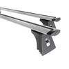 Aluminium-Dachträger für Opel Meriva A (2003-2009) - silbern Dachträger Dachgepäckträger - Montagepunkte