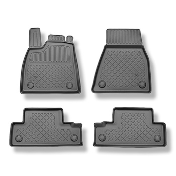 TPE Fußmatten Auto für Renault 5 Hatchback (10.2024-....) - schwarz Automatten A