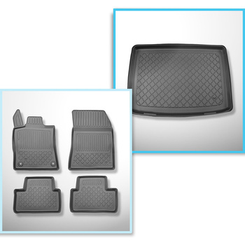 Set Kofferraumschale und angepasste Autoteppiche TPE für: Opel Astra L (VI) Hatc