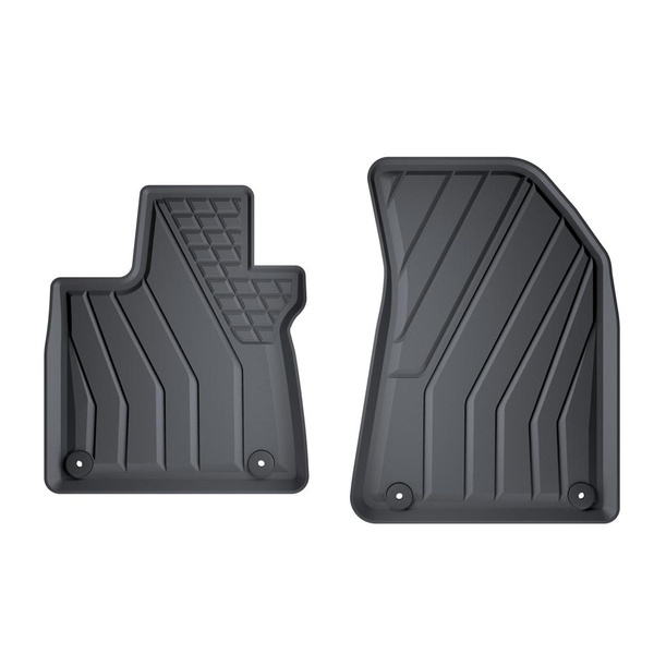 TPE Fußmatten Auto für MG HS SUV (2024-....) - schwarz Automatten Autoteppiche