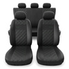 Universal Sitzbezüge Auto für Peugeot 108 (2014-2017) – Autositzbezüge Schonbezüge für Autositze – PRF-GR