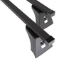 Stahl-Dachträger für Opel Astra J mk IV (2011-2020) - schwarz Dachträger Dachgepäckträger - Montagepunkte