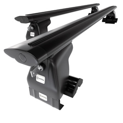 Aluminium-Dachträger für Honda Accord mk VII (2003-2007) - schwarz Dachträger Dachgepäckträger - ohne Montagelemente