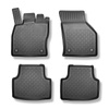 TPE Fußmatten Auto für Skoda Octavia III 5E Kombi (05.2013-05.2020) - schwarz Automatten Autoteppiche