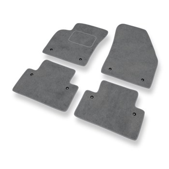 Fußmatten Auto für Volvo V50 Kombi (2004-2012) - Premium Velours Automatten Auto