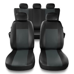 Universal Sitzbezüge Auto für Alfa Romeo 166 I, II, III (1998-2007) - Autositzbezüge Schonbezüge für Autositze - CM-G