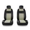 Universal Sitzbezüge Auto für Peugeot 508 I, II (2011-....) – Vordersitze Autositzbezüge Schonbezüge – 2XL-BE