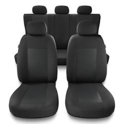 Universal Sitzbezüge Auto für BMW X5 E53, E70, F15, G05 (2000-2019) - Autositzbezüge Schonbezüge für Autositze - MD-6