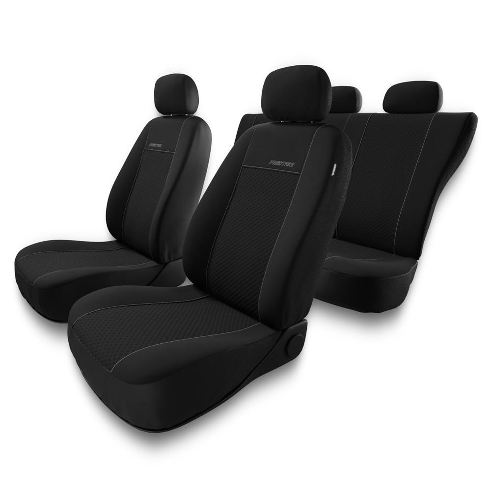 Universal Sitzbezüge Auto für Dacia Duster I, II (2010-2019) -  Autositzbezüge Schonbezüge für Autositze - PG-1 schwarz