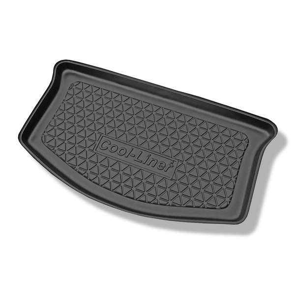 Kofferraumwanne für Opel Agila B Hatchback (01.2008-11.2014) - Kofferraummatte rutschfest Schutzmatte - vertiefte Ladeflaeche