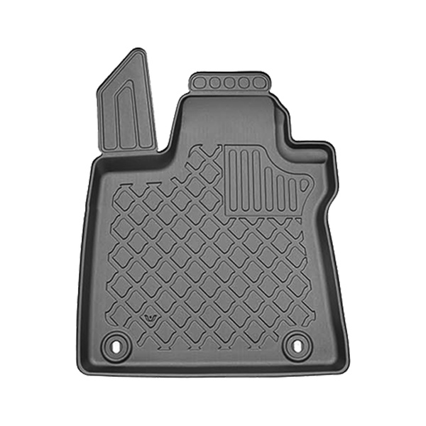 TPE Fußmatten Auto für MG HS II Plug-In-Hybrid SUV (10.2024-....) - schwarz Automatten Autoteppiche