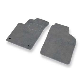 Fußmatten Auto für Kia Picanto I Hatchback (2004-2010) - Premium Velours graue A