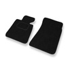 Fußmatten Auto für BMW 3er M3 I E30 Coupé, Cabriolet, Limousine, Touring (1985-1992) - schwarze Automatten Autoteppiche