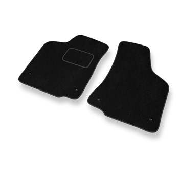 Fußmatten Auto für Volkswagen Caddy II Cargo (1996-2004) - Premium Velours schwa