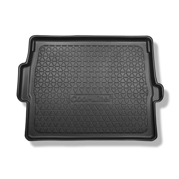 Kofferraumwanne für Peugeot 3008 II SUV (11.2016-....) - Kofferraummatte rutschfest Schutzmatte - Ladeboden oben (gerade Ladefläche); Varioboden im hoechsten Ebene; nicht fuer Hybrid