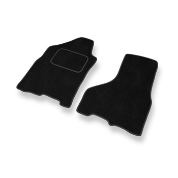 Fußmatten Auto für Dodge RAM IV Pick-Up (2009-2018) - Premium Velours schwarze A