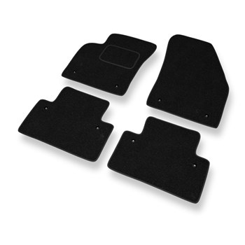 Fußmatten Auto für Volvo C30 I Hatchback (2006-2012) - schwarze Automatten Autot