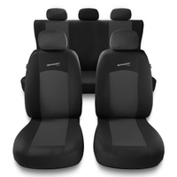 Universal Sitzbezüge Auto für Peugeot 308 I, II, III (2007-....) - Autositzbezüge Schonbezüge für Autositze - S-G1