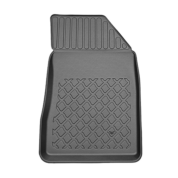 Set Kofferraumschale und angepasste Autoteppiche TPE für: Jeep Renegade 4xe Plug-in Hybrid SUV (06.2020-....) - oberer Kofferraum (für Multiboden);beweglicher Boden in höchster Stellung