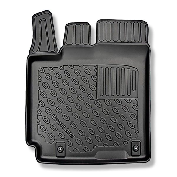 TPE Fußmatten Auto für Hyundai Kona SUV (11.2017-....) - schwarz Automatten Autoteppiche - nicht für die elektrische und Hybrid Version