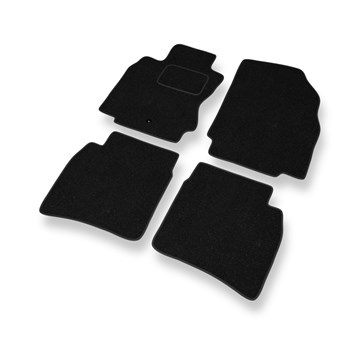 Fußmatten Auto für Nissan Note E11 MPV (2004-2013) - schwarze Automatten Autotep