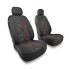 Universal Sitzbezüge Auto für Peugeot 308 I, II, III (2007-....) - Autositzbezüge Schonbezüge für Autositze - 2UNE-RD