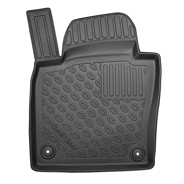 TPE Fußmatten Auto für Volkswagen Passat B6, B7 Variant (2005-11.2014) - schwarz Automatten Autoteppiche