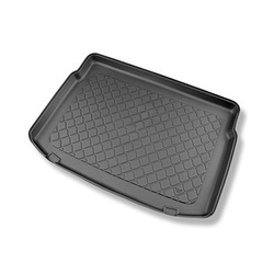 Kofferraumwanne für Toyota Corolla XII E210 Hatchback (02.2019-....) - Kofferraummatte rutschfest Schutzmatte - obere Ladeflaeche; fuer Wagen mit doppeltem Boden; auch für Hybriden