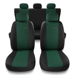 Universal Sitzbezüge Auto für Peugeot 206 (1998-2012) - Autositzbezüge Schonbezüge für Autositze - X.R-GR