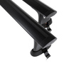 Aluminium-Dachträger für Volvo V50 (2004-2012) - schwarz Dachträger Dachgepäckträger - ohne Montagelemente