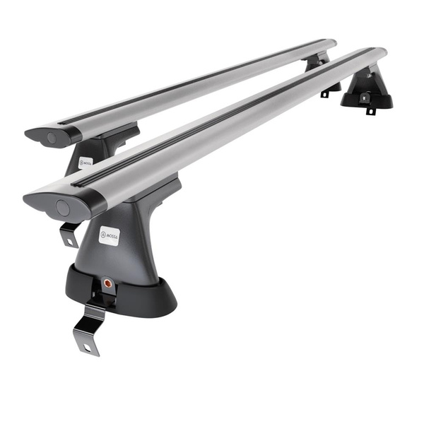 Aluminium-Dachträger für Alfa Romeo Giulietta (2010-2020) - silbern Dachträger Dachgepäckträger - ohne Montagelemente