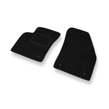 Fußmatten Auto für Volvo C30 I Hatchback (2006-2012) - schwarze Automatten Autot