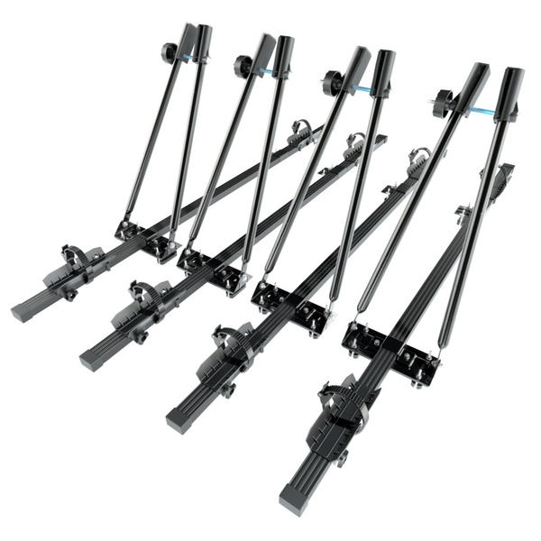 Dachfahrradträger, Dachfahrradhalter mit Stahlbalken - 4xM-04