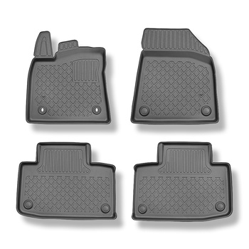 TPE Fußmatten Auto für MG S5 EV SUV (03.2025-....) - schwarz Automatten Autotepp