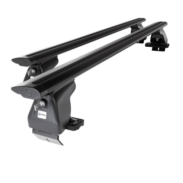 Aluminium-Dachträger für DS 4 (2011-2018) - schwarz Dachträger Dachgepäckträger - ohne Montagelemente