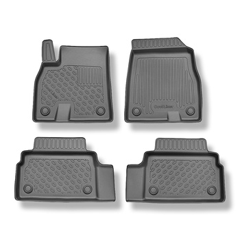 TPE Fußmatten Auto für Omoda E5 SUV (02.2024-....) - schwarz Automatten Autotepp