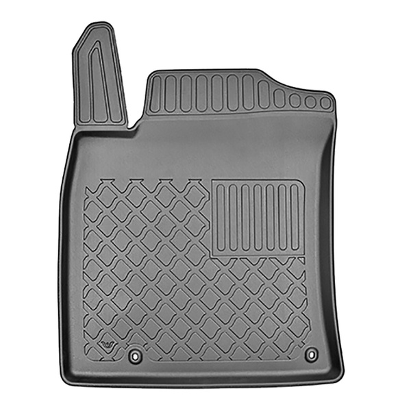 TPE Fußmatten Auto für Kia Ceed III CD Plug-in Hybrid Kombi (01.2020-....) - schwarz Automatten Autoteppiche