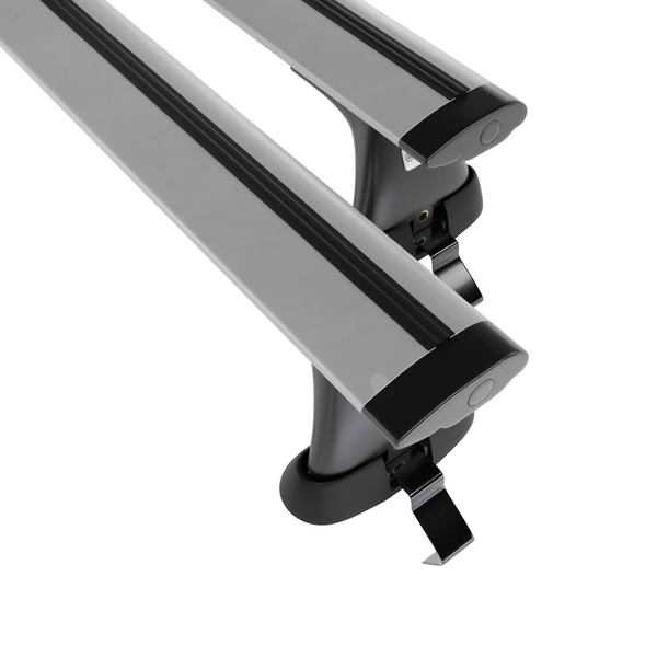 Aluminium-Dachträger für Skoda Octavia mk II (2009-2012) - silbern Dachträger Dachgepäckträger - ohne Montagelemente