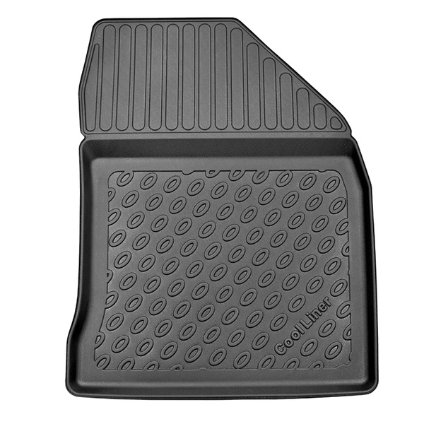 Set Kofferraumschale und angepasste Autoteppiche TPE PREMIUM für: Toyota Auris II Hatchback (01.2013-12.2018) - ohne doppelten Ladeboden; auch mit Hybridantrieb