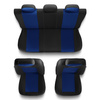 Universal Sitzbezüge Auto für Alfa Romeo 156 I, II (1997-2007) - Autositzbezüge Schonbezüge für Autositze - S-BL