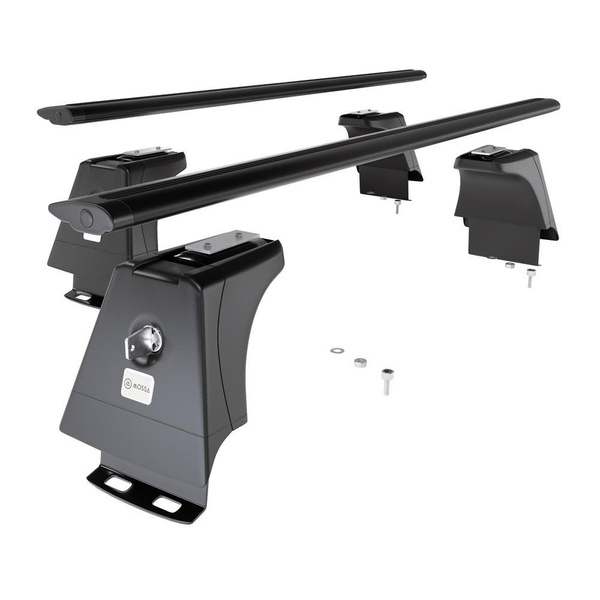 Aluminium-Dachträger für Honda CR-V (2007-2011) - schwarz Dachträger Dachgepäckträger - Montagepunkte