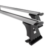 Aluminium-Dachträger für Peugeot 407 (2004-2010) - silbern Dachträger Dachgepäckträger - Montagepunkte