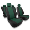 Universal Sitzbezüge Auto für Peugeot 407 (2004-2011) - Autositzbezüge Schonbezüge für Autositze - X.R-GR