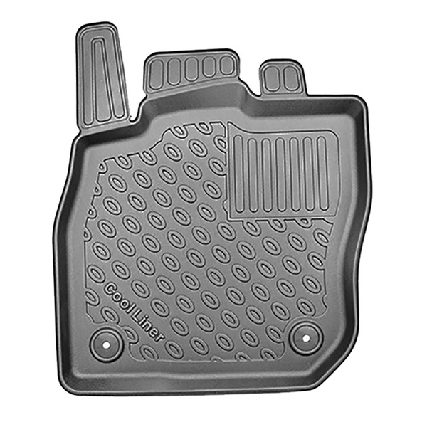 TPE Fußmatten Auto für Volkswagen Golf VIII mHEV Hatchback (11.2020-....) - schwarz Automatten Autoteppiche